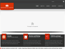 Tablet Screenshot of bontonandlofty.com